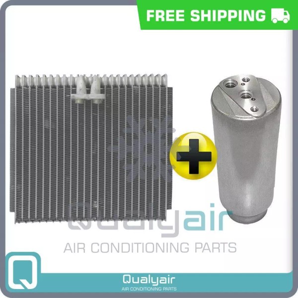 CM Compressor New A/C Evaporator + Receiver Drier fits Toyota