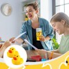 Realspring Classroom Management Lucky Ducks,36 Pcs Teacher Graduation Rubber Ducks