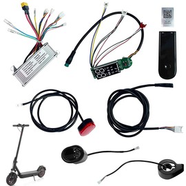 wisuwore Scooter Controller 350W 36V 17A Original Tuya APP Scooter Controller Bluetooth Hoverboard for 10 Inch Max Speed 40 Km/h, Black