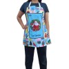 Texben 10 Mandiles Lotería Navideña Para Cocina Sublimados