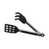 Fox Run Small Nylon Waffle Tongs, Non-Stick Safe 8" Black