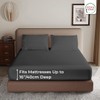 Rohi Single Fitted Sheet 100% Microfibre – 16'' (40cm) Extra