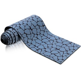 Marspark Christmas Village Accessories - Tapete de Navidad en miniatura de 5 x 50 pulgadas, decoración de calle de pueblo de Navidad, decoración de calle de nieve para paisaje de pueblo pequeño (estilo camino de grava blanca)