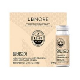 Elviemore LBMORE Hair Lactobacillus 450mg / 엘비모어 LBMORE 모발유산균 450mg X 28캡슐 1박스