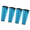4Pcs Horse Fly Boots Breathable Comfortable Tear Resistant Fine Mesh