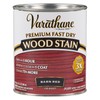 Premium Fast Dry Wood Stain, Quart, Barn Red - New