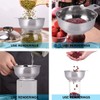 Cabilock Canning Funnel Stainless Steel Wide Mouth Kitchen Funnel with