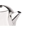 bredemeijer Santhee Double Walled Teapot, 1.4-Liter Stainless Steel Glossy Finish