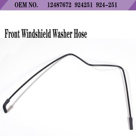 12487672 Front Windshield washer line for GMC Sierra 1500 2500 3500 Yukon Xl Chevy Avalanche Suburban Tahoe Silverado Hose 1999 2000 2002 2003 2004-2007 924-251 2.4 3.5 3.6 4.3 4.8 5.3 6.0 6.6 8.1