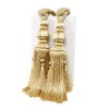 YunNasi 1 Pair Curtain Tie backs Rope Handmade Tassel Curtain