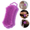 Mikinona 2pcs Shampoo Comb Hair Massager Scalp Cleansing Scalp Massager