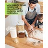 EQI Airtight Food Storage Container with One-Touch Lid, 2.8 QT