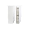 DIN A5 Folder 4 Mechanism PVC White 80 mm Spine