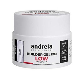 Andreia Professional Profection Builder Gel 3 in 1 - Dreiphasige Nagelkonstruktion - Klar 44g
