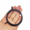 20PCS 55MM Black Metal Curtain Ring with Eyelet and 20pcs