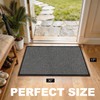 AREDO Door Mat Non Slip Indoor Entrance Mat, with Rubber
