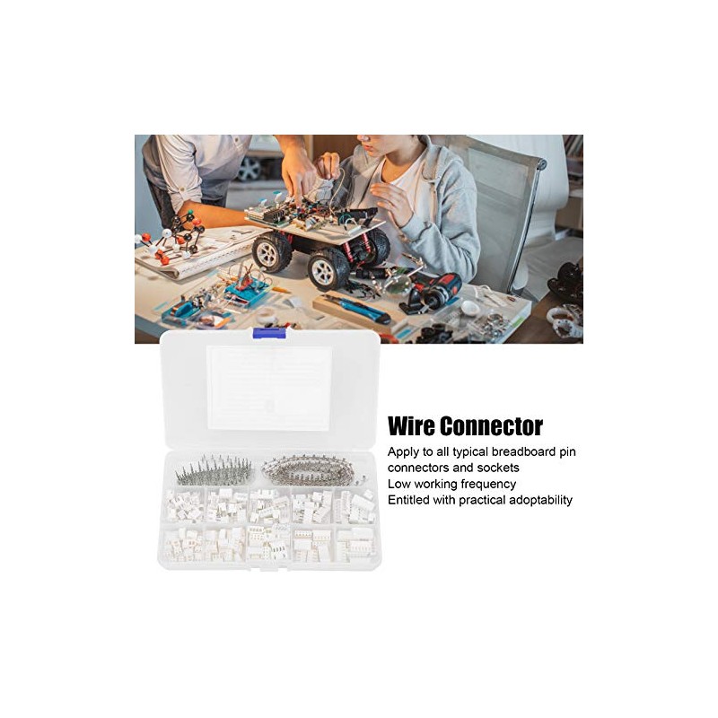 460pcs/caja Conector de cable Conector macho y hembra Terminal 2/3/4/5/6PIN
