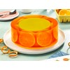 DGari Polvo para preparar gelatina con agua sabor naranja