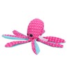 Pet Corduroy Octopus Vocal Toy Puppy Biting Training Toy for