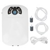 Aquarium Oxygen Pump Silent 2 Outlets Small Portable Fish Tank