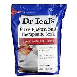 Dr Teal's Therapeutic Solutions Pure Epsom Salt Soaking Solution 6 Lb Bag by Dr. Teal's