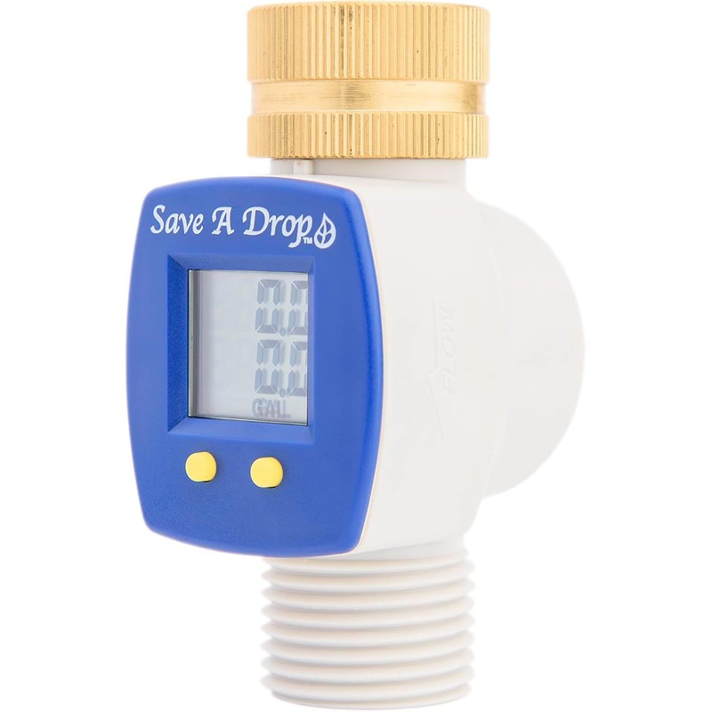 2-Pack P3 Water Flow Meter with Heavy Duty Brass Swivel