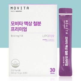 Movita liquid iron premium (1 month) 40mg grape-flavored iron supplement for pregnant women Pregnancy preparation / 모비타 액상 철분 프리미엄 (1개월) 40mg 포도맛 철분제  임산부 임신준비