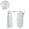 dogmoon Travel Umbrella, 8 Ribs Folding Travel Umbrella with Capsule