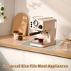 2Pcs Dish Drying Mat Set, 50x30cm Absorbent Sink Drainer &