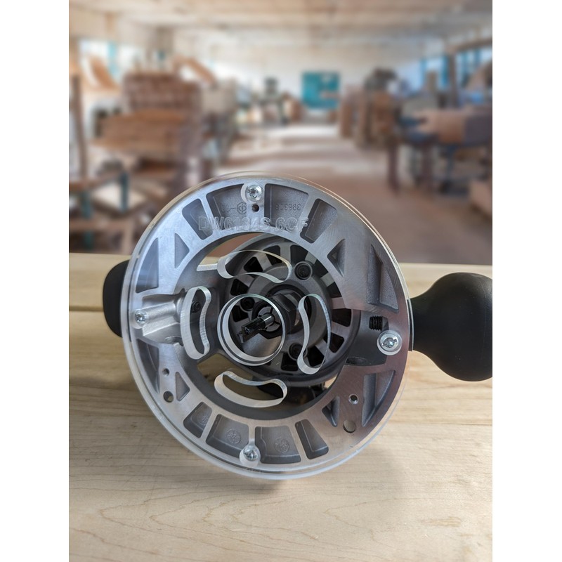 FastFish 3/8"" Thick baseplate upgrade for Dewalt DW6184 6"" circle