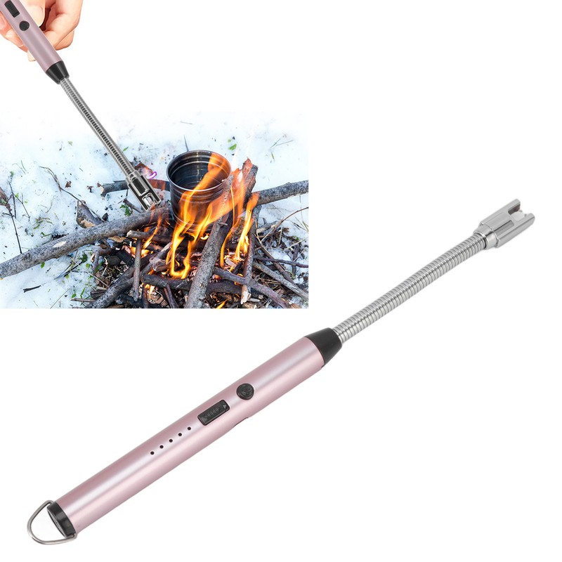 Pulsed Arc Lighter Windproof Electric Rechargeable Arc Lighter for Gas