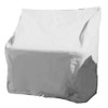 40245 TAYL Cvr Seat Swingback WHT, White
