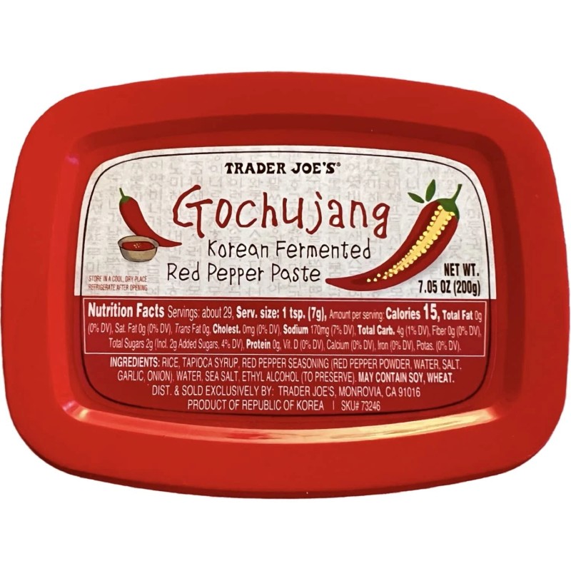 Trader Joe's Gochujang Korean Fermented Red Pepper Paste 7.05 oz.