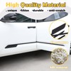 Body Side Door Molding Guard Cover Trims Compatible with Toyota