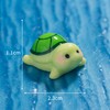 WENGIFT I Love You Awesome Turtle Desk Buddy Cute Little