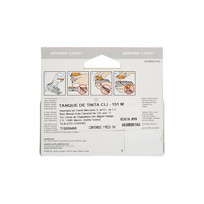 Canon Cartucho de Tinta CLI-151 M (Magenta)