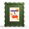 YESKAY 8x10 Picture Frame with Mat for 5x7,Cute Wavy Edge