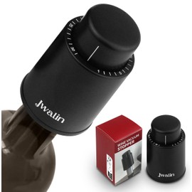 Jwalin Wine Vacuum Pump and Stopper | Wine Bottle Stopper & Preserver | Premium Wine Accessories for Airtight Seal | Vacuum Wine Pump & Stoppers for Red and White Wine