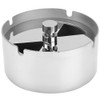 High grade Stainless Steel Wind proof Round Revolving Ashtray with