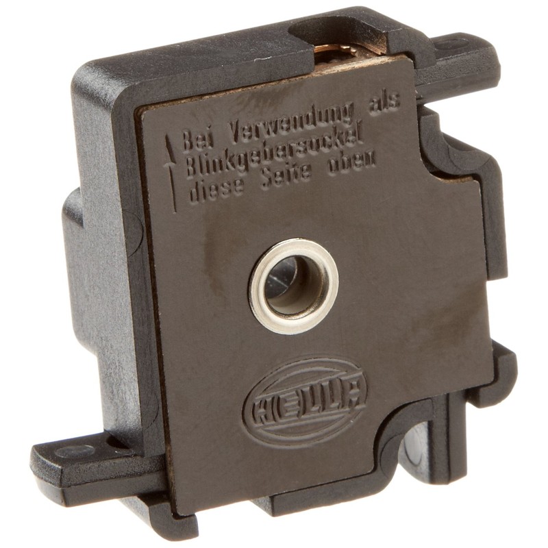 HELLA 001909001 H4 Bulb Connector with Snap Lock, Multi