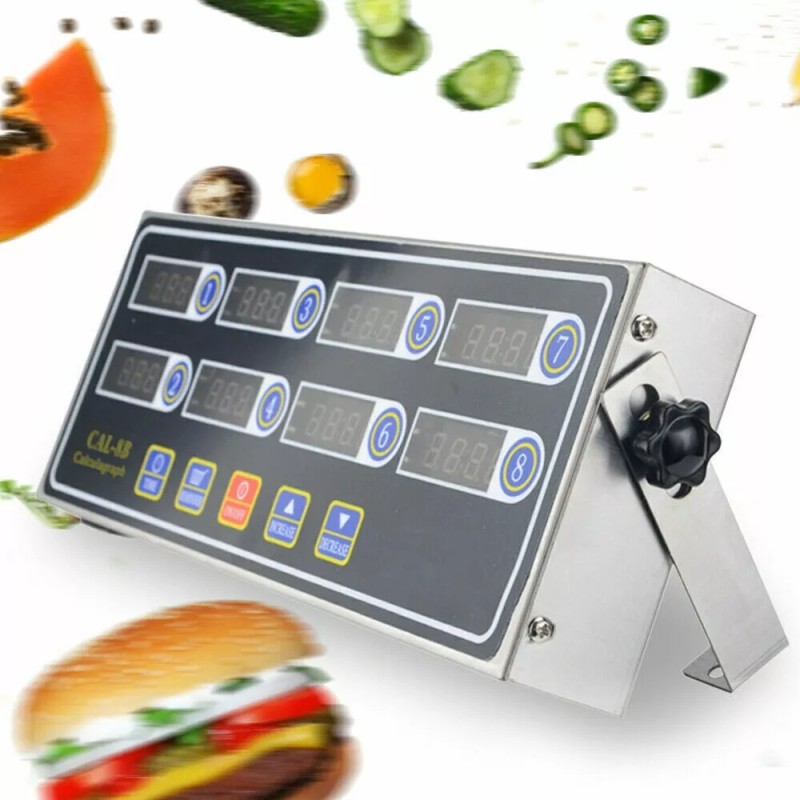 Kitchen YOOYIST Commercial 8 Channel Kitchen Timer Digital Restaurant Timers