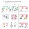 3 Pairs Adjustable Silver Earring Backs for Droopy Ears, Hypoallergenic