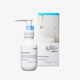 ALFACE Inbus Booster Serum (Beauty Serum), 3.4 fl oz (100 ml), For Wet Skin, Bathroom Moisturizing, Drying, Vitamin C Derivatives, Paraben Free, Alcohol Free, Mineral Oil Free, Petroleum Surfactant