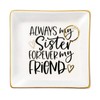 JoycuFF Trinket Dishes for Jewelry Sister Birthday Christmas Gift Jewelry