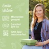 elastoREuse - Reusable food box 0.8 l 2-part - sustainable