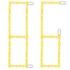 2 Pcs 87'' PVC Coated Swing Chain Heavy Duty Hanging