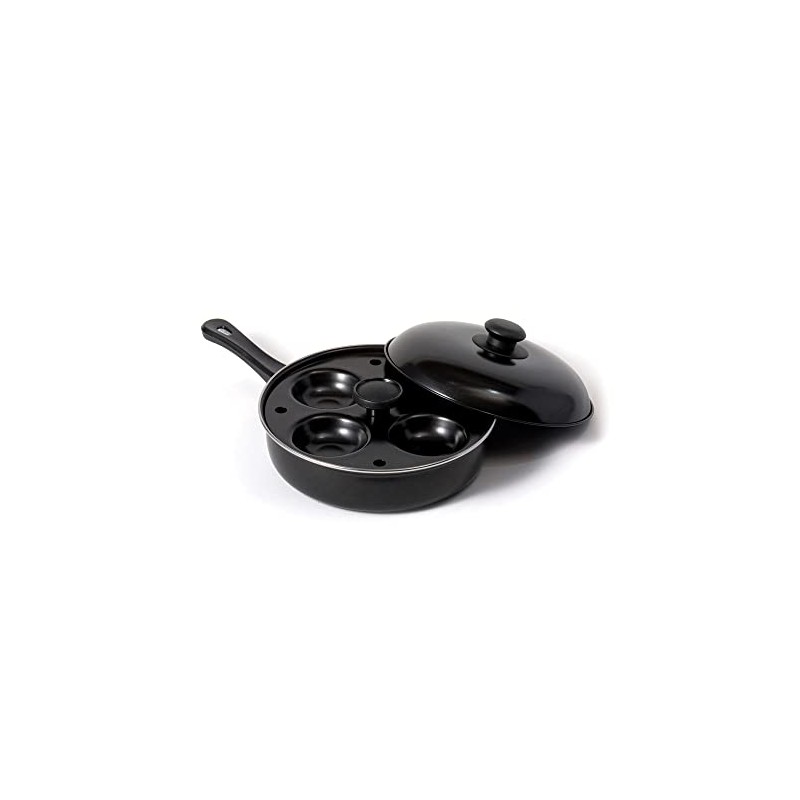 Fox Run Egg Pan, Non-stick Egg Poacher and Fry Pan
