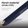 1/2" 12mm Indexable Lathe Turning Tool 21Pcs Kit- 7Pcs Metal