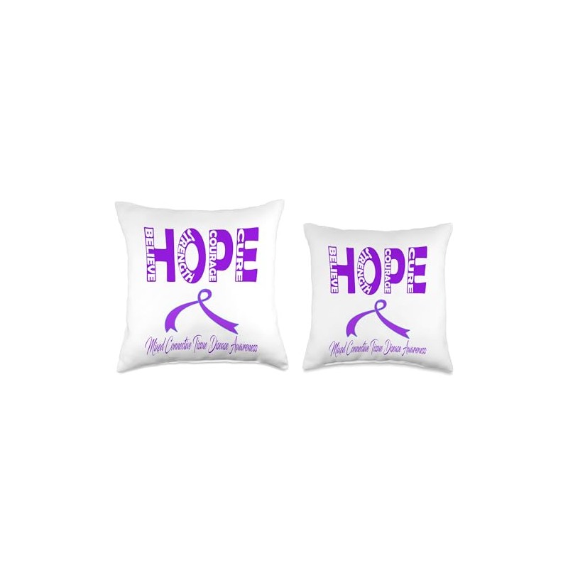 Mixed connective tissue disease Awareness Throw Pillow