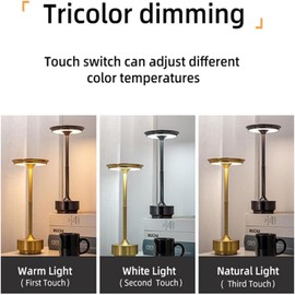 Lobuobi Sherum Ecolume Lamp, Outfany Ecolume, Vueeze Ecolume Table Lamp, Sherum Ecolume Cordless Lamp, Yifare Ecolume Lampsmall Kitchen Lamp, Small Counter Lamp for Kitchen Counter (Black)